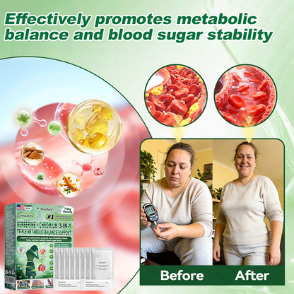 Purelora® Berberine × Chromium Complete Metabolic Rhythm Kit (🌀 Daily External Patch + Weekly Metabolic Support Powder) ✅ For metabolic balance, blood sugar support, circulation & overall metabolic health