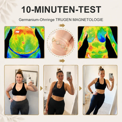 (SONDERVERKAUF – LETZTER TAG: -80 % 🔥) Glücksarmband mit vierblättrigem Kleeblatt – Lymph-Vitalität und Magnettherapie