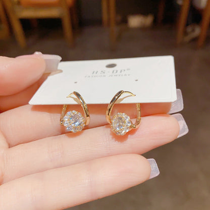 (🌟LETZTER TAG – 80 % RABATT + GRATISGESCHENK🌟) CZTICLE® Germanium-Ohrringe – Gold, Silber, Kupfer, Clip-On Luxus-Ohrschmuck, Kein Ohrloch