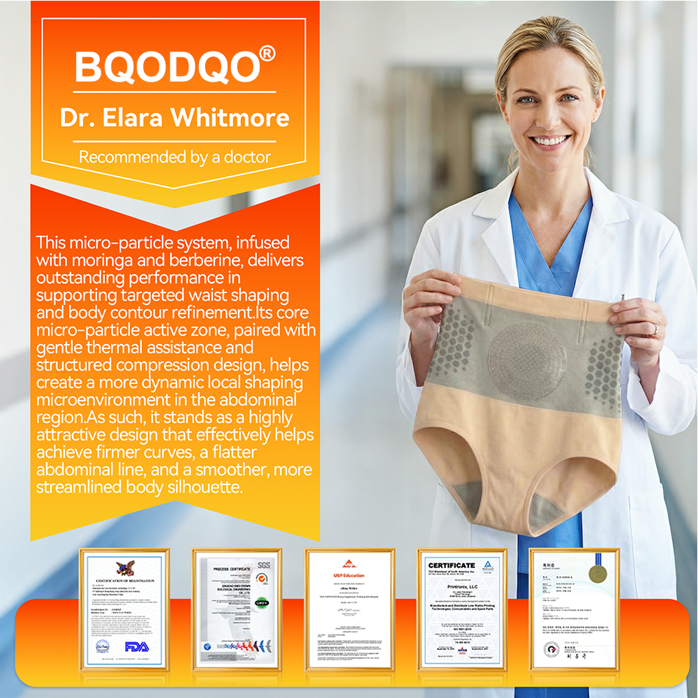 ✨Official Brand Store⭐ | 🛡️2026 BQODQO® Moringa & Berberine 4-in-1 Micro-Particle Shaping & Fat Burning Shorts