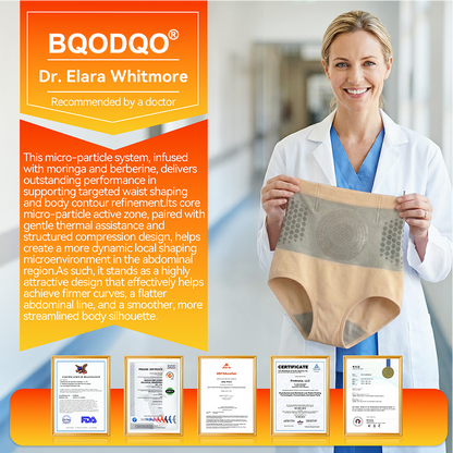 ✨Official Brand Store⭐ | 🛡️2026 BQODQO® Moringa & Berberine 4-in-1 Micro-Particle Shaping & Fat Burning Shorts