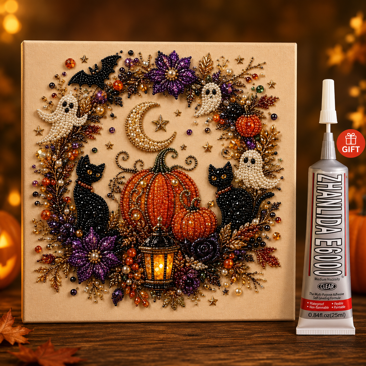 🧘Relaxing & Beginner-Friendly - 🎨💎DIY Christmas Pearl Art Kit