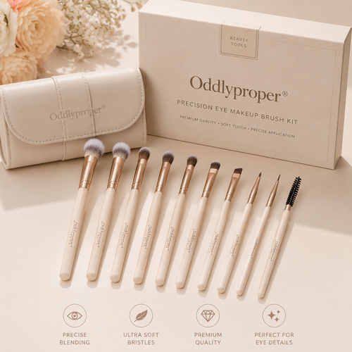 Oddlyproper® Precision Eye Makeup Brush Kit