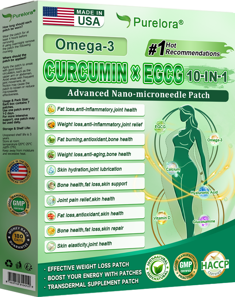 🔥 New Arrival | Purelora® Berberine Apple Cider Vinegar × EGCG 10-in-1 Nano Microneedle Patch Burn Stubborn Fat • Smooth Wrinkles • Support Joint Comfort (Just 1 Patch Daily — Many Users Notice Visible Changes in as Little as 7 Days)