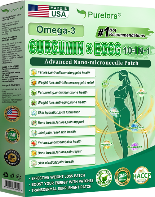 🔥 New Arrival | Purelora® Berberine Apple Cider Vinegar × EGCG 10-in-1 Nano Microneedle Patch Burn Stubborn Fat • Smooth Wrinkles • Support Joint Comfort (Just 1 Patch Daily — Many Users Notice Visible Changes in as Little as 7 Days)