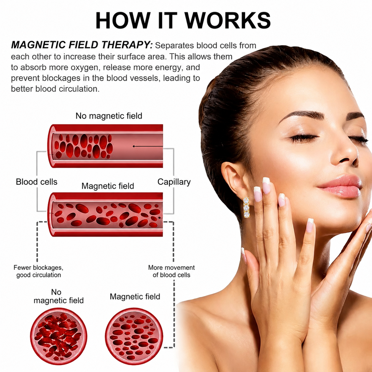 🔥 LAST DAY SALE-80% OFF 💎Czticle® Histone Magnetology Lymphvity Germanium Earrings