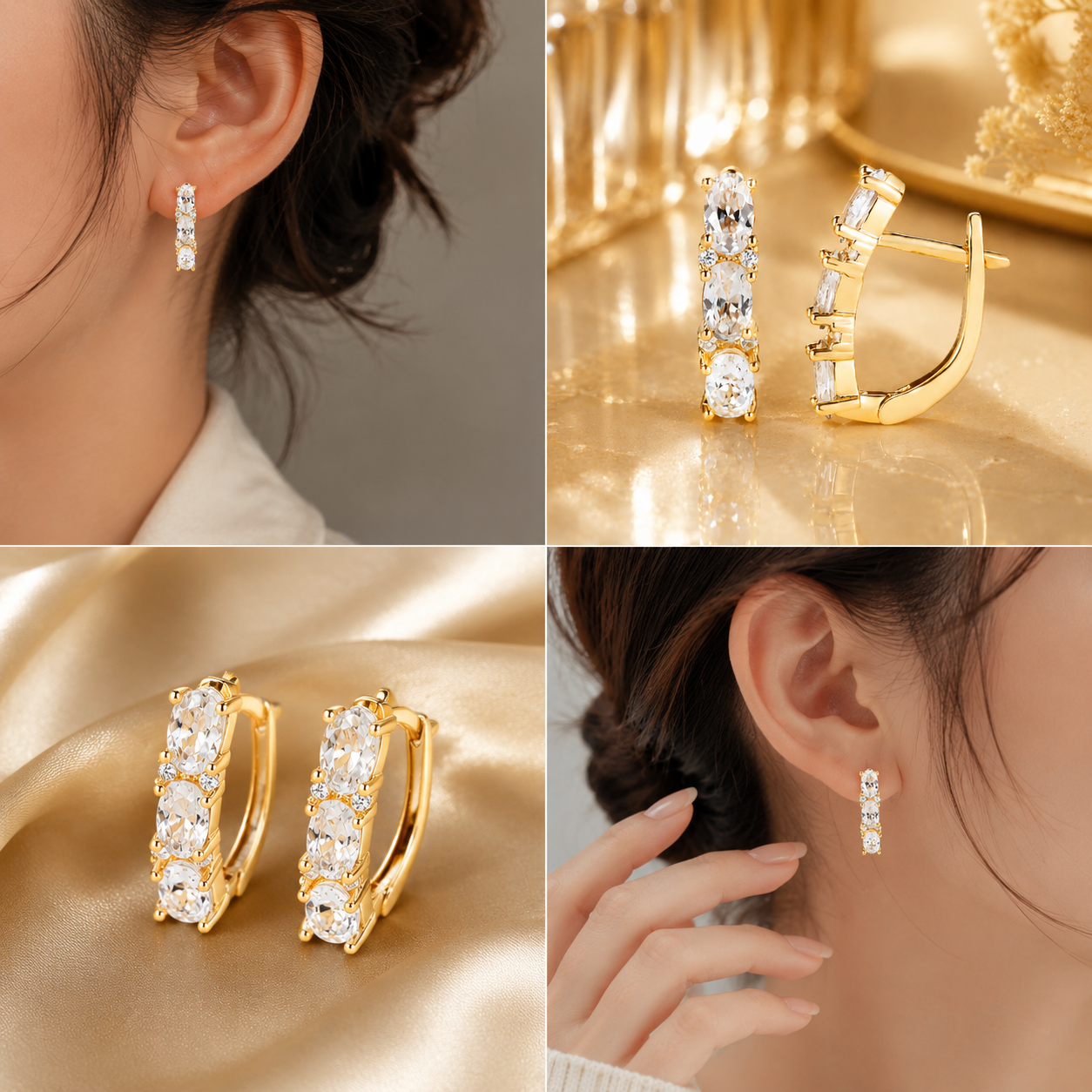 🔥 LAST DAY SALE-80% OFF 💎Czticle® Histone Magnetology Lymphvity Germanium Earrings