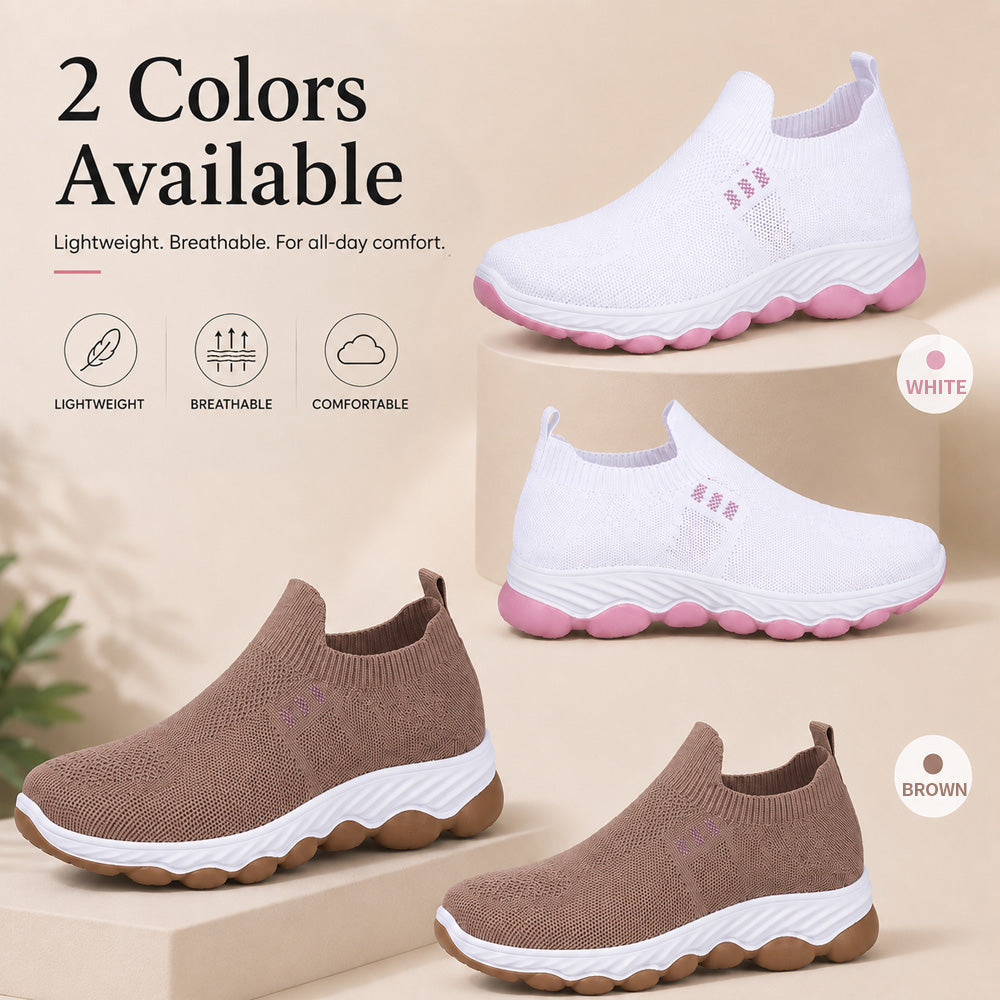 🔥 Best Seller 2026 🏆 Women's Mesh Comfort Slip-On Shoes – Breathable, Lightweight & Non-Slip 👟 LAST DAY: 80% OFF