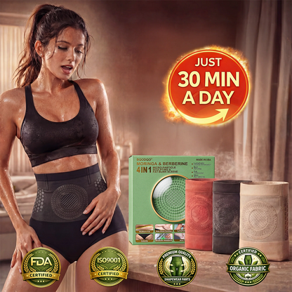 ✨LAST DAY SALE – 80% OFF✨BQODQO® 𝐌𝐨𝐫𝐢𝐧𝐠𝐚 & 𝐁𝐞𝐫𝐛𝐞𝐫𝐢𝐧𝐞 4‑In‑1 Micro‑Particle Sculpting & Fat‑Burn Shorts