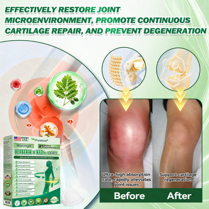 🔥🔥 New Arrival | Purelora® Moringa Berberine × NAD⁺ 10-in-1 Nano Microneedle Patch (Just once daily, visible changes in 7 days) ✅ Supports weight management, loose skin, diabetes care, sleep apnea, joint comfort, and more