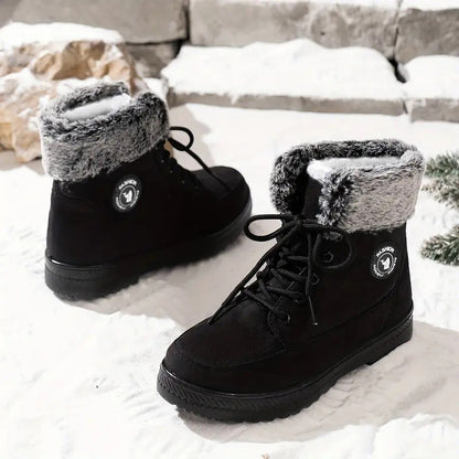 🔥 LETZTER TAG – 80 % RABATT 🔥 Damen-Winterstiefel mit orthopädischer Unterstützung, warmem Fleecefutter & hohem Schaft