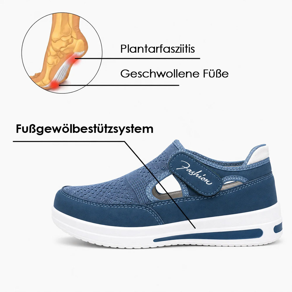 🔥 LETZTER TAG: 80 % RABATT – 👟💯 Damen-Komfortschuhe mit orthopädischer Unterstützung & verstellbarem Klettverschluss