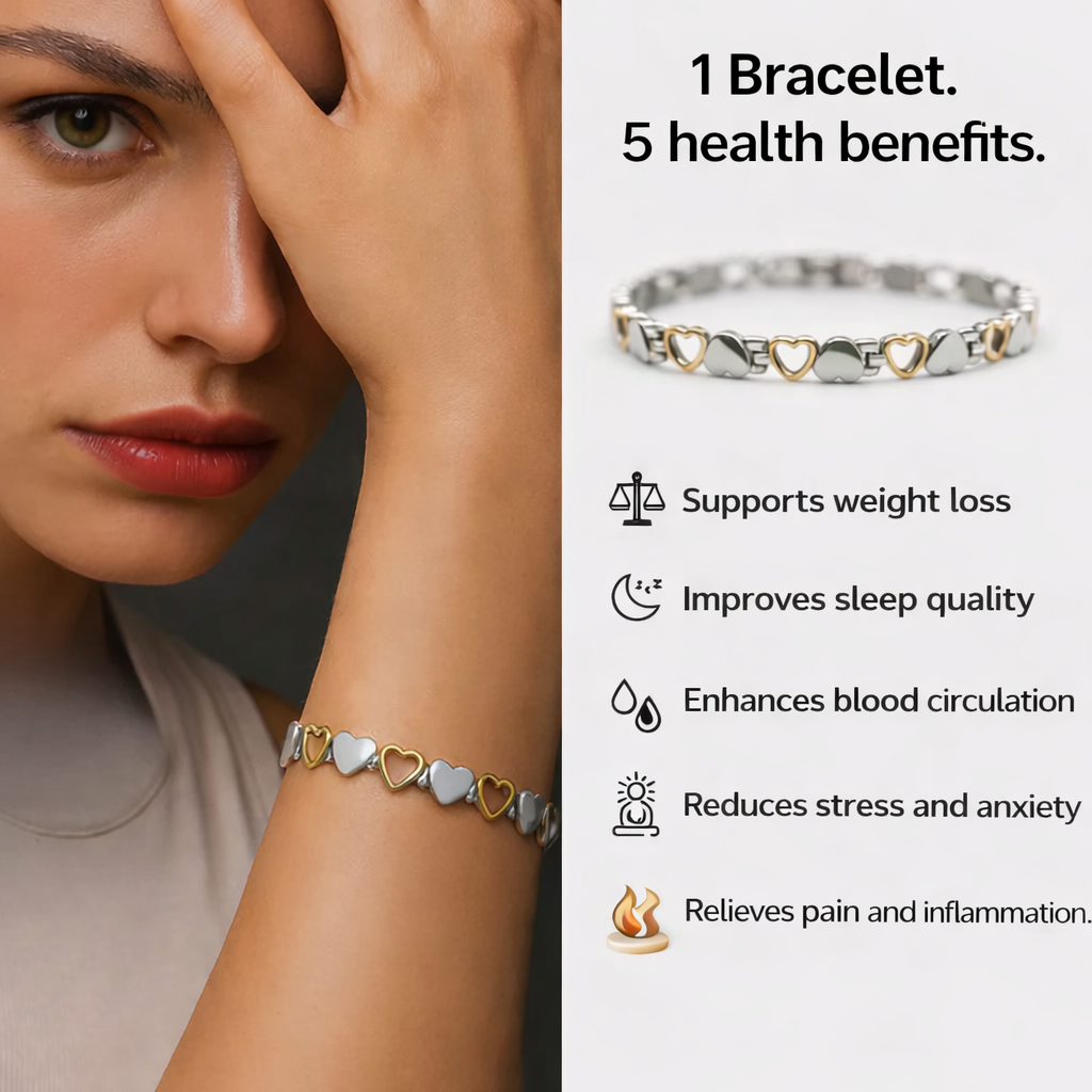 𝐂𝐙𝐓𝐈𝐂𝐋𝐄® Magnetic Health Bracelet for Relaxation, Better Sleep & Inner Balance