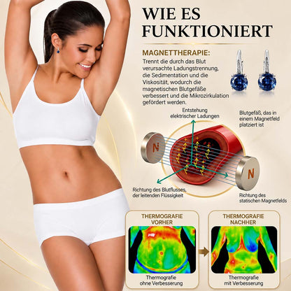 (SONDERVERKAUF – LETZTER TAG: -80 % 🔥) Germanium- und Magnesium-Ohrringe – Lymph-Vitalität und Magnettherapie