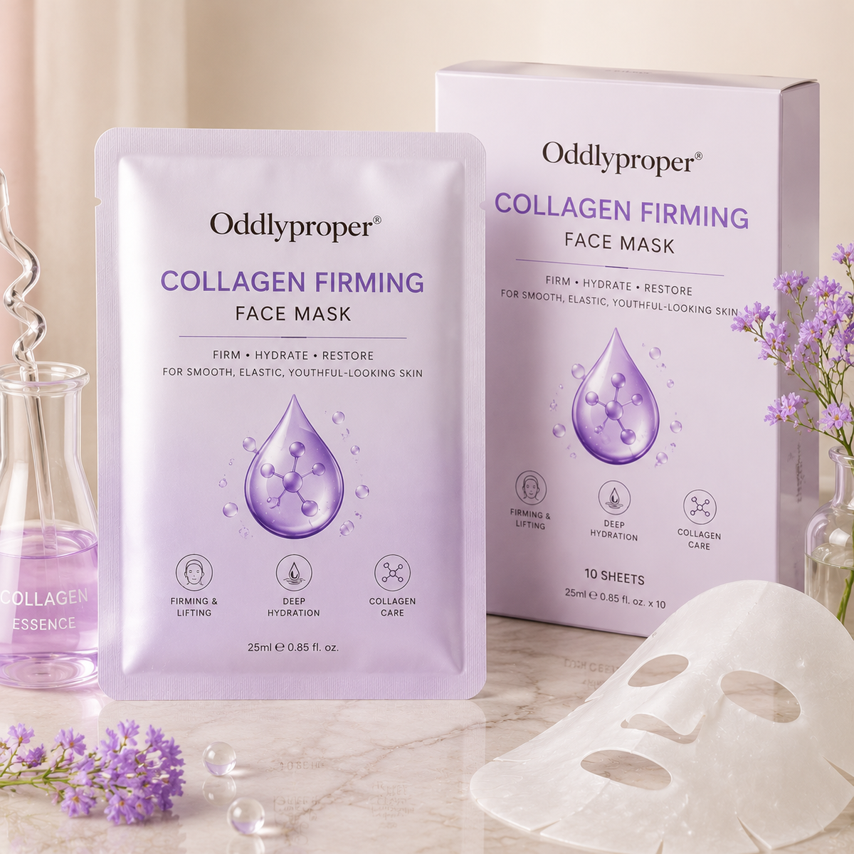 Oddlyproper® Collagen Firming Face Mask