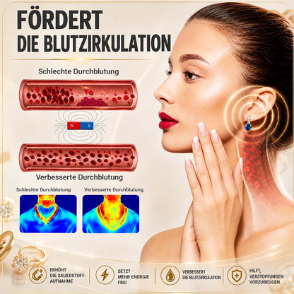 (SONDERVERKAUF – LETZTER TAG: -80 % 🔥) Germanium- und Magnesium-Ohrringe – Lymph-Vitalität und Magnettherapie