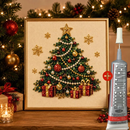 🧘Relaxing & Beginner-Friendly - 🎨💎DIY Christmas Pearl Art Kit