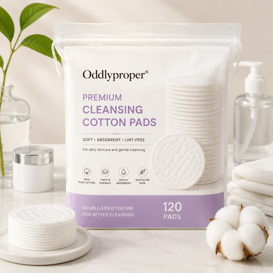 Oddlyproper® Premium Cleansing Cotton Pads