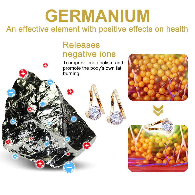 (🌟LETZTER TAG – 80 % RABATT + GRATISGESCHENK🌟) CZTICLE® Germanium-Ohrringe – Gold, Silber, Kupfer, Clip-On Luxus-Ohrschmuck, Kein Ohrloch