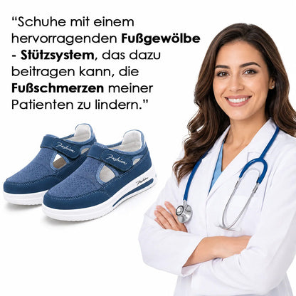 🔥 LETZTER TAG: 80 % RABATT – 👟💯 Damen-Komfortschuhe mit orthopädischer Unterstützung & verstellbarem Klettverschluss