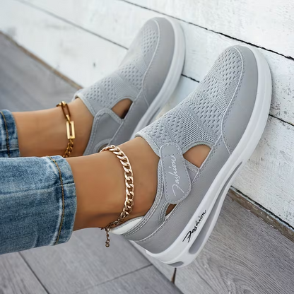 🔥 LETZTER TAG: 80 % RABATT – 👟💯 Damen-Komfortschuhe mit orthopädischer Unterstützung & verstellbarem Klettverschluss