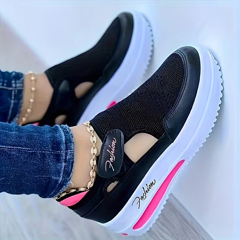🔥 LETZTER TAG: 80 % RABATT – 👟💯 Damen-Komfortschuhe mit orthopädischer Unterstützung & verstellbarem Klettverschluss