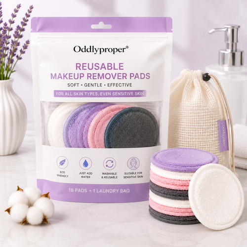 Oddlyproper® Reusable Makeup Remover Pads