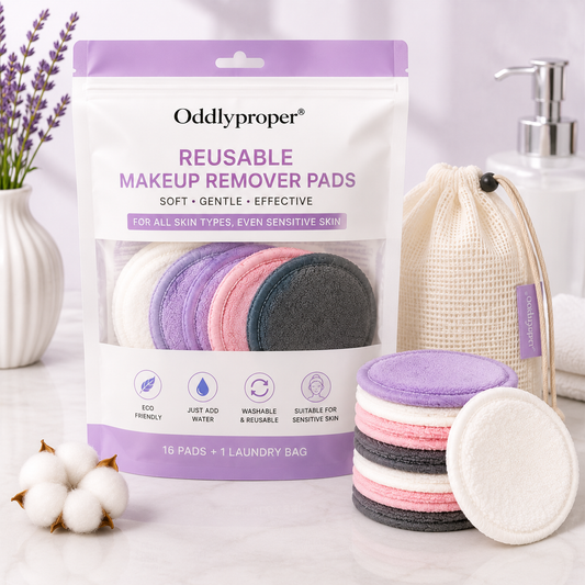 Oddlyproper® Reusable Makeup Remover Pads