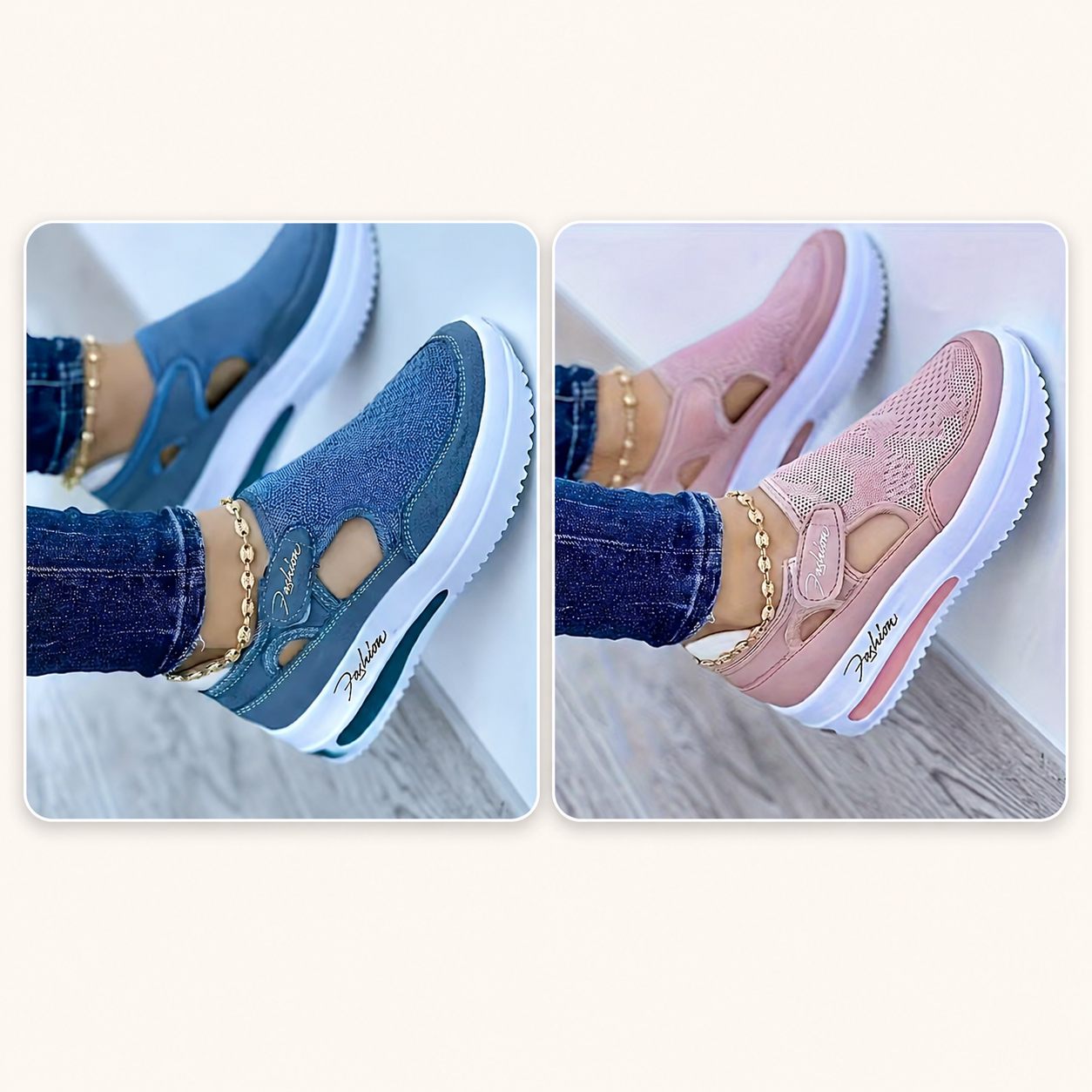 🔥 Blau + Rosa