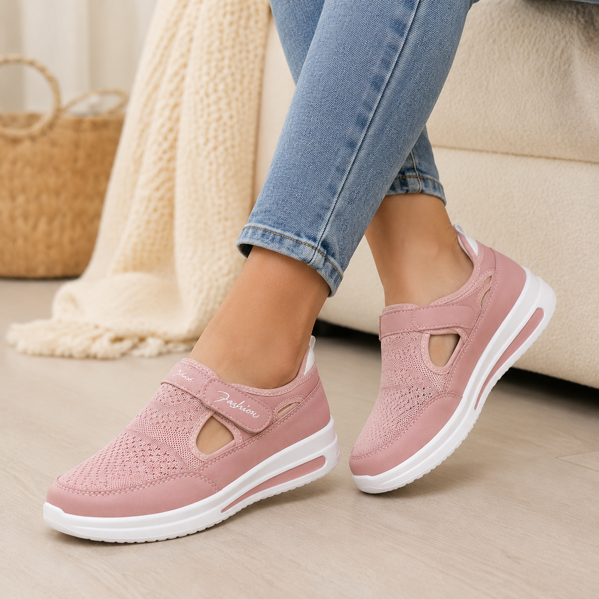 🔥 LETZTER TAG: 80 % RABATT – 👟💯 Damen-Komfortschuhe mit orthopädischer Unterstützung & verstellbarem Klettverschluss