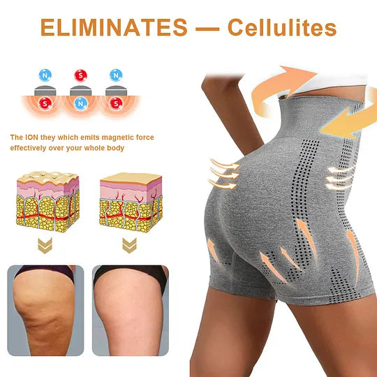 ✨LAST DAY – 80% OFF✨BQODQO® High-waisted Yoga pants in a perfect fit:Micro-Vibration Massage Ice Silk