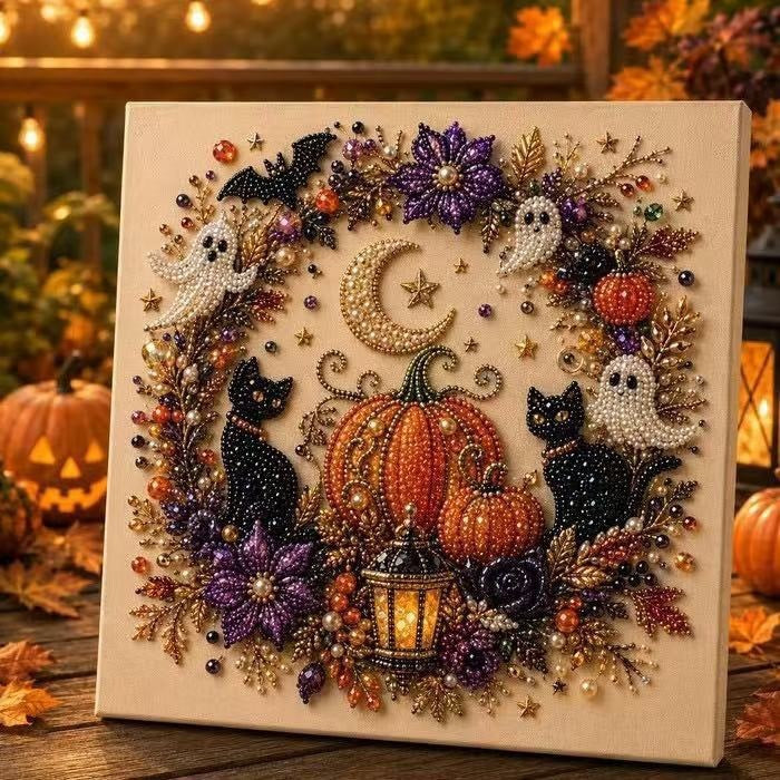 🧘Relaxing & Beginner-Friendly - 🎨💎DIY Christmas Pearl Art Kit