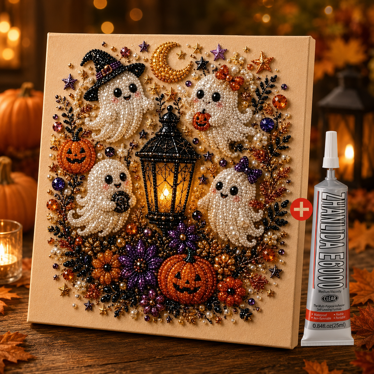 🧘Relaxing & Beginner-Friendly - 🎨💎DIY Christmas Pearl Art Kit