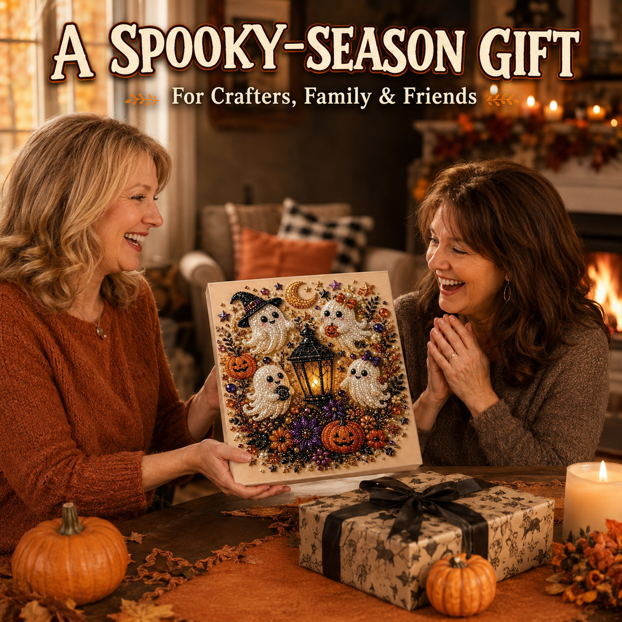 🧘Relaxing & Beginner-Friendly - 🎨💎DIY Christmas Pearl Art Kit