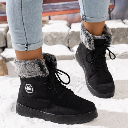 🔥 LETZTER TAG – 80 % RABATT 🔥 Damen-Winterstiefel mit orthopädischer Unterstützung, warmem Fleecefutter & hohem Schaft