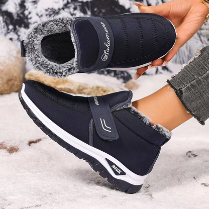 🔥 𝗟𝗘𝗧𝗭𝗧𝗘𝗥 𝗧𝗔𝗚: 𝟴𝟬 % 𝗥𝗔𝗕𝗔𝗧𝗧 – Damen Winter-Orthopädieschuhe – Warm, Weit geschnitten, Gepolsterte Sohle zur Schmerzlinderung