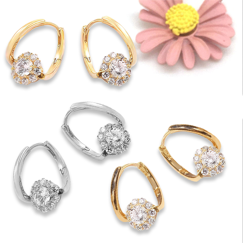 (🌟LETZTER TAG – 80 % RABATT + GRATISGESCHENK🌟) CZTICLE® Germanium-Ohrringe – Gold, Silber, Kupfer, Clip-On Luxus-Ohrschmuck, Kein Ohrloch